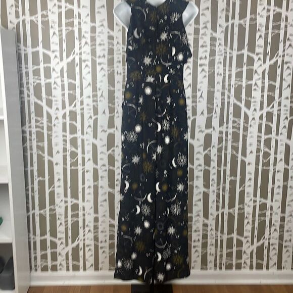 Lost + Wander Zodiac Cross-Front Ruffle Jumpsuit S - Picture 4 of 12